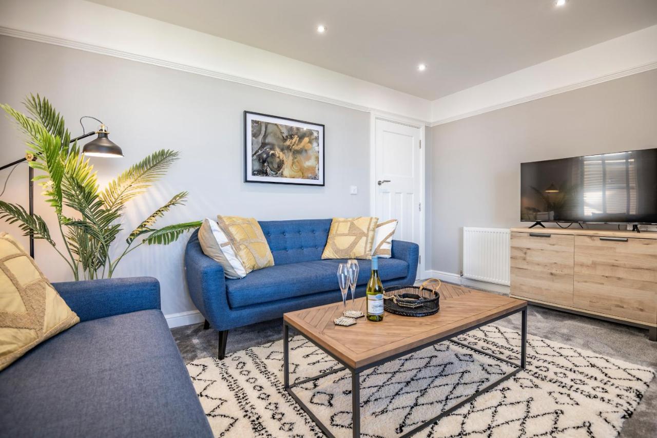 Luxury 2 Bed Apartment, Sea View, Near The Beach. Rhôs-on-Sea 外观 照片